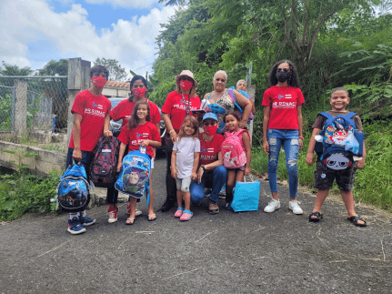 Puerto Rico - Community Service with kids
